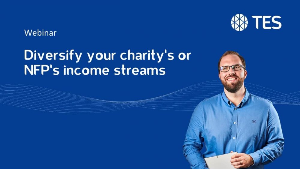 Diversify your charity's or NFP's income streams